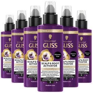Schwarzkopf - Gliss Full Hair Wonder - Hoofdhuid Serum - 6 x 100 ml - Voordeelverpakking