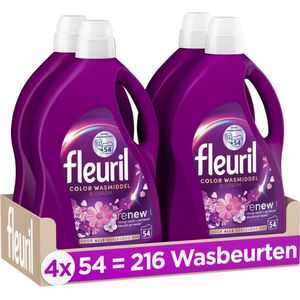 Fleuril - Color Blossom - Wasmiddel - 54 Wasbeurten - 2,430 Liter