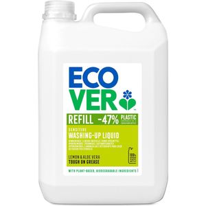 Ecover Ecologisch Afwasmiddel - Citroen & Aloë Vera - Krachtig tegen vet - 5L
