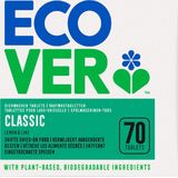Ecover Vaatwastabletten Classic - Verwijdert Aangekoekte Resten - 70 Stuks