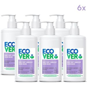 Ecover Handzeep - Lavendel & Aloe Vera - 6 x 250ml - Voordeelverpakking