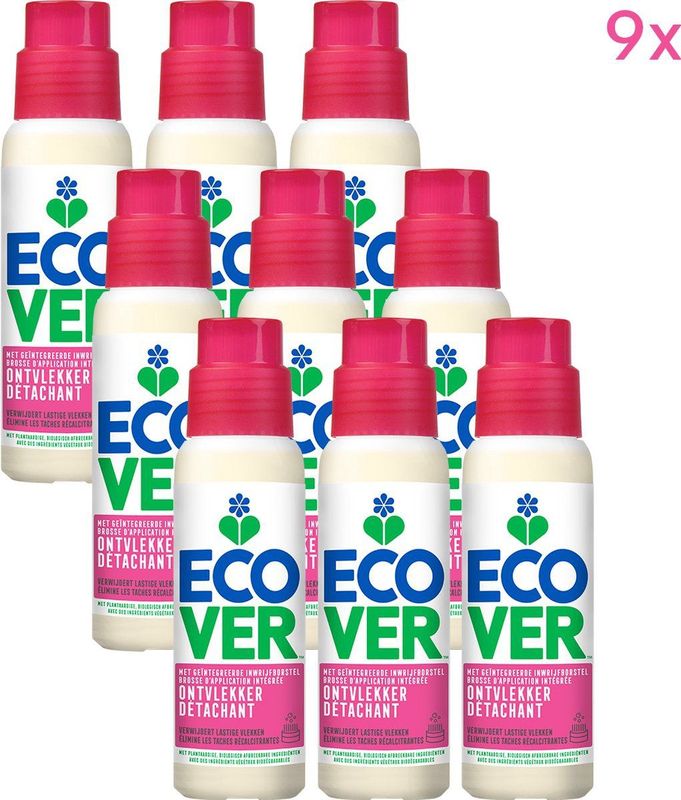 9x Ecover Ontvlekker 200 ml