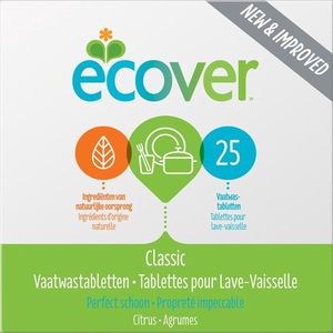 Ecover - Classic - Vaatwastabletten - Citroen - 25 Stuks