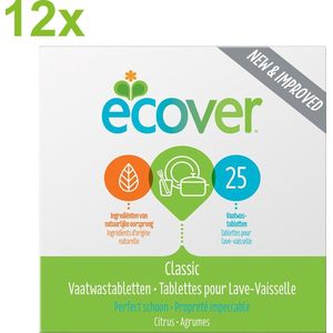 Ecover - Classic - Vaatwastabletten - 300 Stuks - Voordeelverpakking