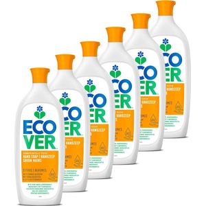 Ecover Ecologische Handzeep - Citrus & Oranjebloesem - 6 x 1 l - Voordeelverpakking