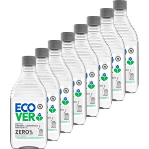 8x Ecover Afwasmiddel Zero 450 ml