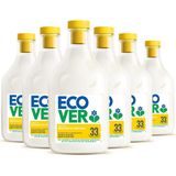 6x Ecover Wasverzachter Gardenia 33 Wasbeurten 1 liter