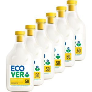 Ecover Ecologische Wasverzachter - Gardenia & Vanille - Verzacht & Verzorgt - 6 x 1,5L - Voordeelverpakking