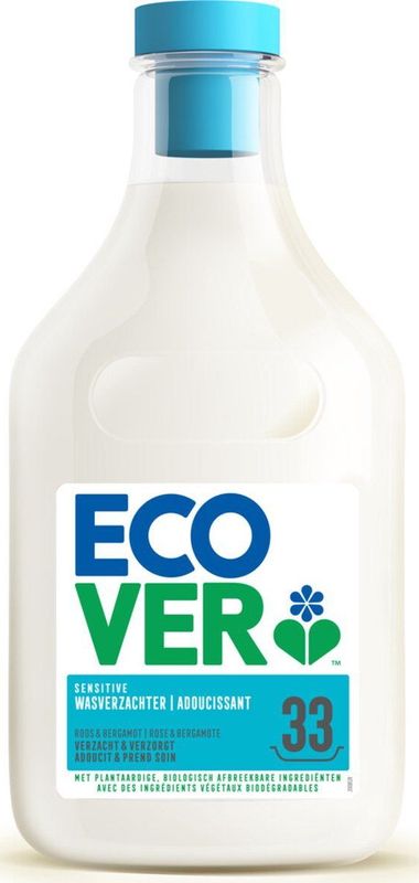 Ecover Wasverzachter roos & bergamot
