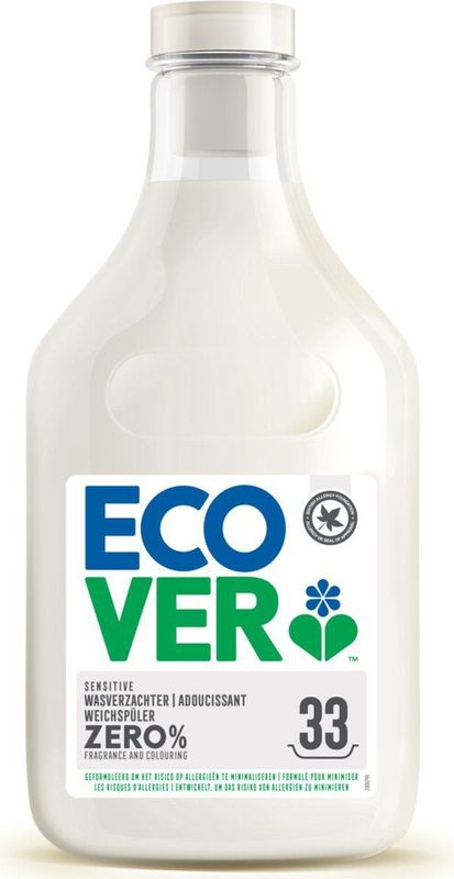 Ecover Wasverzachter Zero 33 Wasbeurten 1 liter