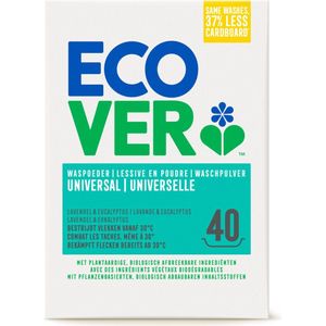 Ecover Waspoeder Universeel Lavendel & Eucalyptus 40 Wasbeurten