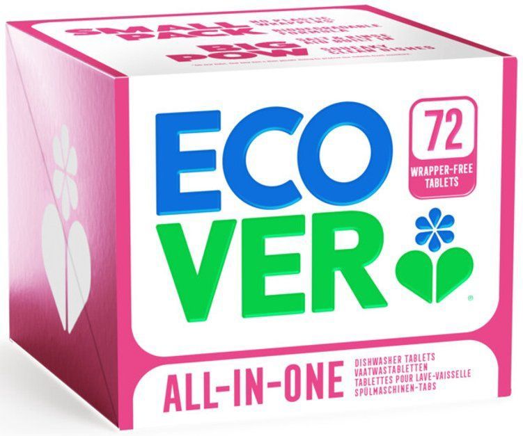 Ecover Vaatwastabletten All in One 72 stuks