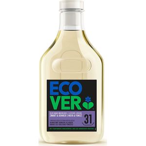 Ecover Wasmiddel Black - Beschermt Donkere Kleuren - 1.43L - 31 Wasbeurten - Vloeibaar - Leliebloesem & Lotus
