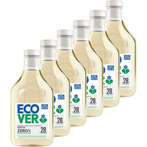 Ecover Wasmiddel Voordeelverpakking 6 X 1,43L - ZERO Sensitive - Baby Wasmiddel - Ecologisch