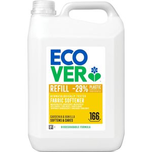Ecover Wasverzachter 5L - 166 Wasbeurten - Gardenia en Vanille - Verzacht & Verzorgt
