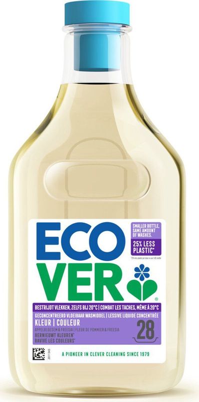 Ecover - Vloeibaar Wasmiddel - Kleur - Plantaardige Ingrediënten