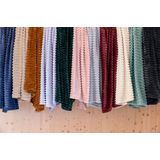 Plaid - Antraciet - Flanel - 2 Stuks - Gerecycled Polyester