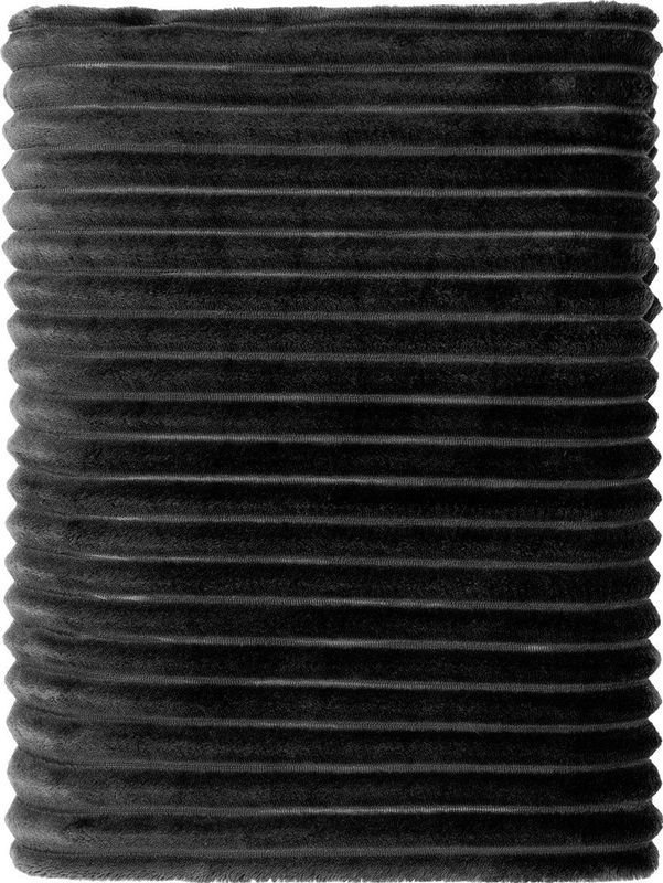 Plaid - Antraciet - Flanel - 2 Stuks - Gerecycled Polyester