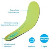 Bekina - Ergonomische Inlegzolen - Schokdempend - Antitranspiratie - Wasbaar