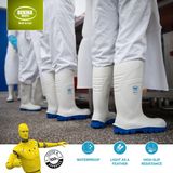 Bekina - Steplite X Solidgrip - Voedingslaars - Wit/Blauw - S4