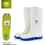 Bekina - Steplite X Solidgrip - Voedingslaars - Wit/Blauw - S4