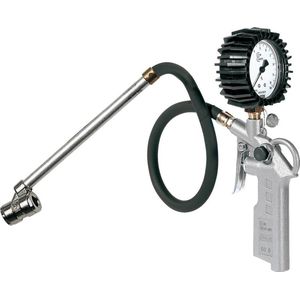 CriKo bandenblaaspistool voor vrachtwagen - Professionele uitvoering - Gekeurde manometer - Max 10 bar