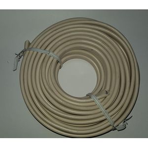 Profile Installatie kabel 240 volt 3X 2,5mm² 10m creme wit