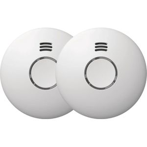 Profile - Optical Rookmelder - Draadloos Koppelbaar - Wit - 2 Stuks