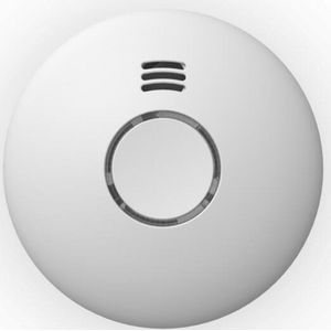 Qnect Slimme Rookdetector - Met Wifi Connectie - Makkelijke Montatie - Incl 2Aa Batterijen