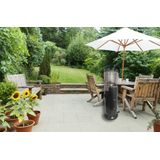 BlooBoost Terrasverwarmer Gas Heater Gaskachel Staand Omvalbeveiliging Tot 13500W Zwart