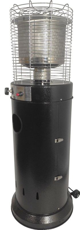 BlooBoost Terrasverwarmer Gas Heater Gaskachel Staand Omvalbeveiliging Tot 13500W Zwart