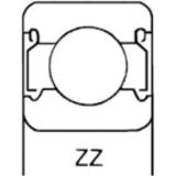 Kogellager - Stofdicht - Origineel p/n. 6206 ZZ