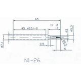 Soldeergereedschap - Replacement Tips - Ø 0.3 mm