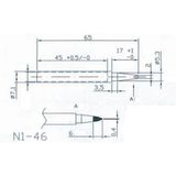 Hq Solder/tip4 Vervangingstip voor Solder20/30