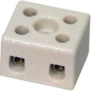 Terminal Block 1.50 mm² 2 Ceramic White