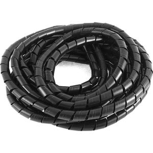 Nedis Kabelmanagement - Spiraalvormige sleeve - 1 Stuks - Maximale kabeldikte: 65 mm - PVC - Zwart - 5412810199655