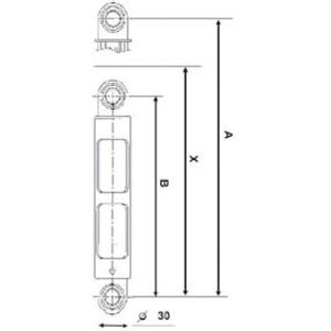 Fixapart W1-05032 Wasmachine Schokbreker 140n 8 mm