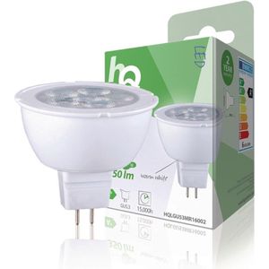 HQ Hq Hqlgu53 mr16002 Led-lamp Mr16 Gu5.3 5,5 W 350 Lm 2 700 K