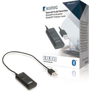 König Csbttrnsm100 Audiozender met Bluetooth Wireless Technology voor Hoofdtelefoon