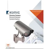 König Bullet Dummy Camera IP44 (grijs)