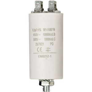 Fixapart condensator 6,3uF/450 V bodem