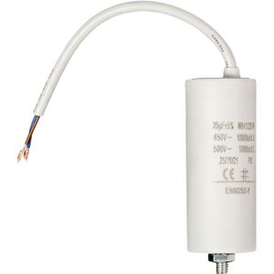 Condensator 25.0uf / 450 V + cable No Brand