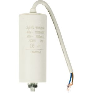 Condensator 20.0uf / 450 V + cable No Brand