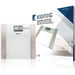 König HC-PS20 Ultraplatte digitale personenweegschaal
