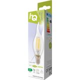 Dimbare E14 Retro Filament Led Lamp - Vlamvormige - 4 Watt - Warm Wit Licht