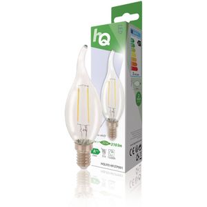 Retro - Vlamvormige LED-lamp - Warm Wit - E14-fitting - 2 Watt - 210 Lumen