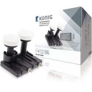 LNB Twin Monoblock 6.0° 1.1 dB