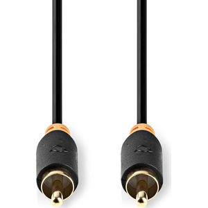 Nedis Digitale Audiokabel | RCA Male | RCA Male | 2 m | 1 stuks - CABW24170AT20 CABW24170AT20