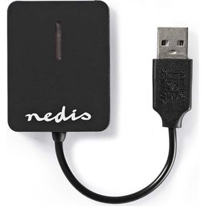 Nedis Kaartlezer | All-in-One | USB 2.0 | 1 stuks - CRDRU2300BK CRDRU2300BK