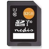 SD - SDHC Kaart - 32 GB - Zwart - Klasse 10